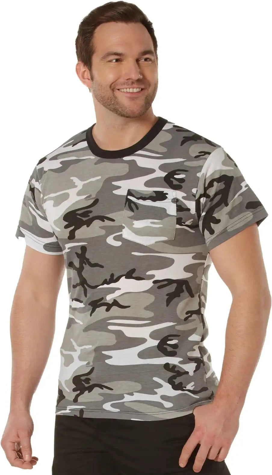 Rothco Pocket t Shirt City Camo / s
