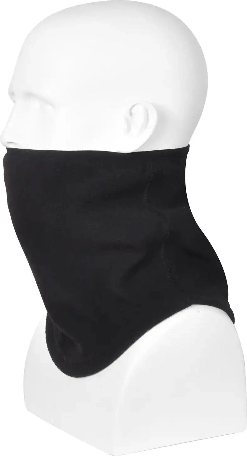 Rothco Polar Fleece Contoured Elastic Neck Gaiter Black / one Size
