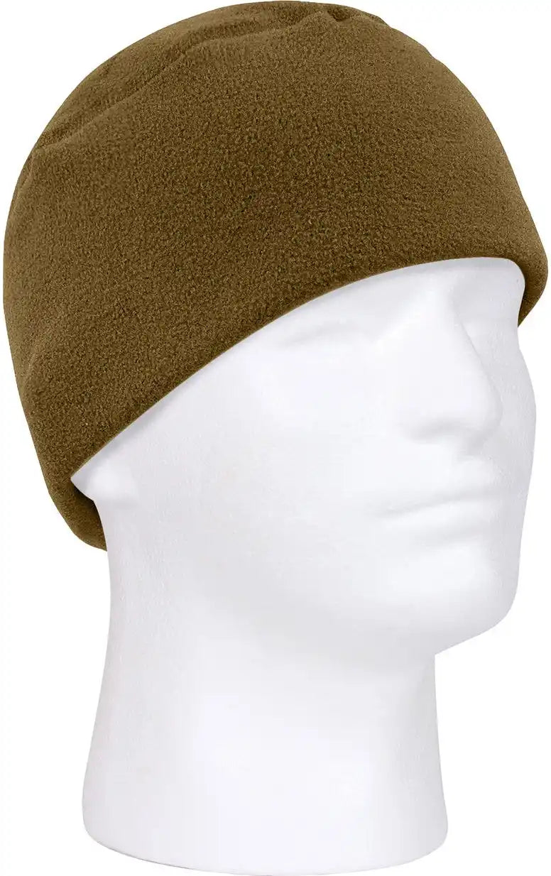 Rothco Polar Fleece Watch Cap - Coyote Brown