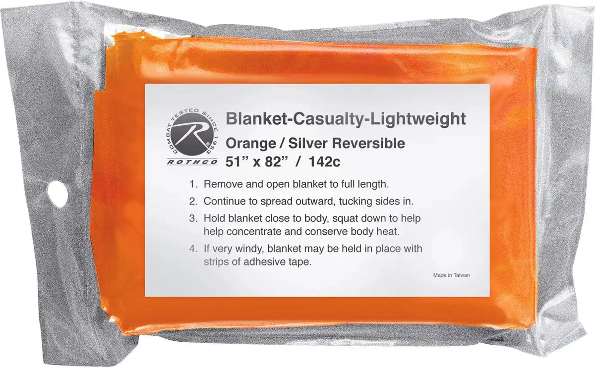 Rothco Polarshield Survival Blanket Safety Orange
