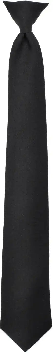 Rothco Police Issue Clip on Neckties Black / 18 Inches