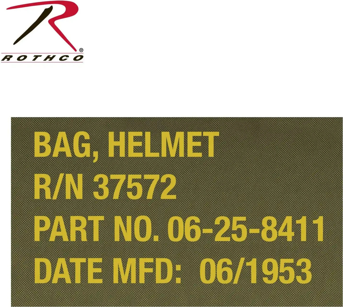 Rothco Printed Flyers Helmet Bag Olive Drab
