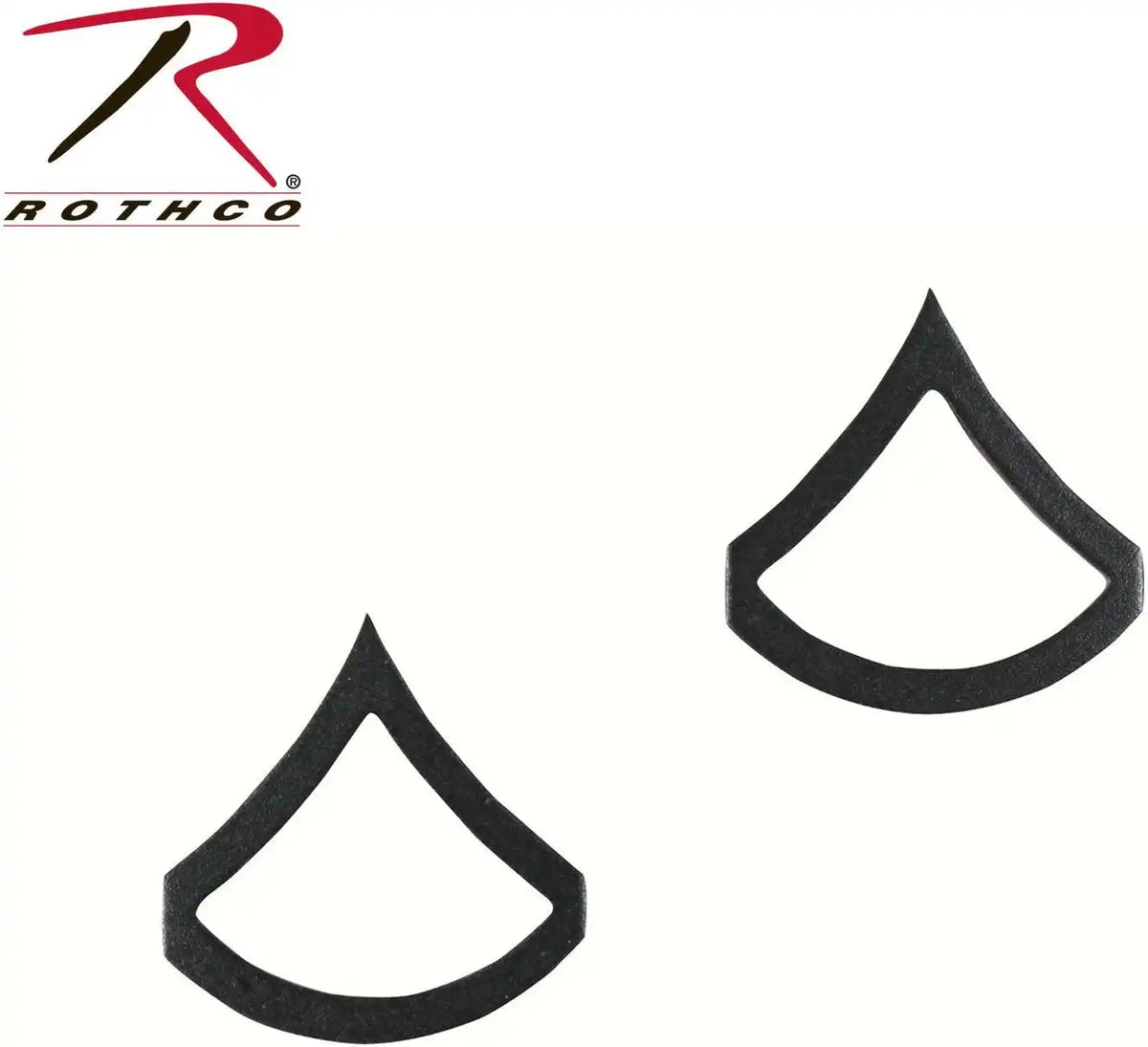 Rothco Private First Class Polished Insignia