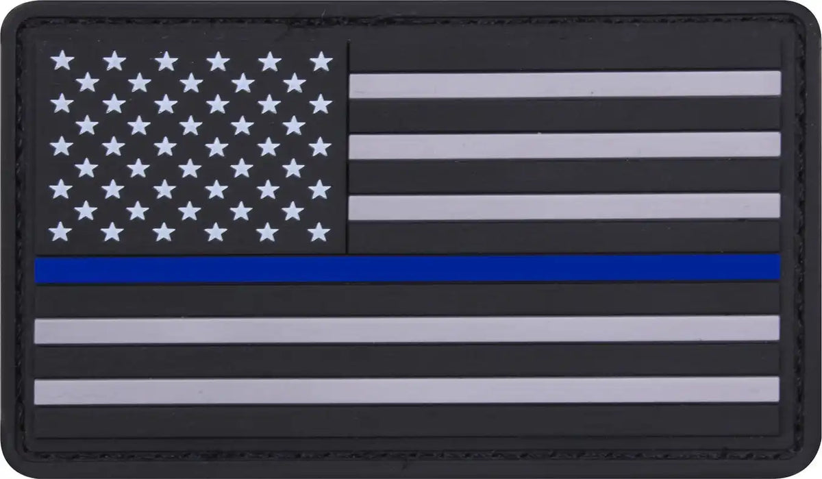 Rothco Pvc us Flag Patch with Hook Back