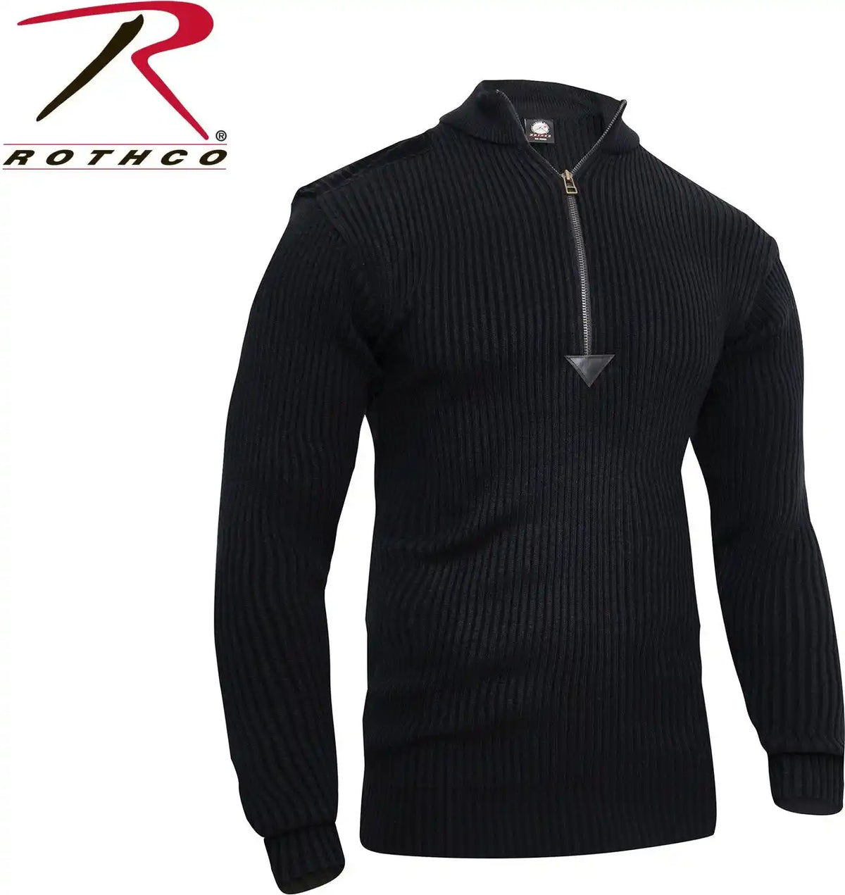 Rothco Quarter Zip Acrylic Commando Sweater
