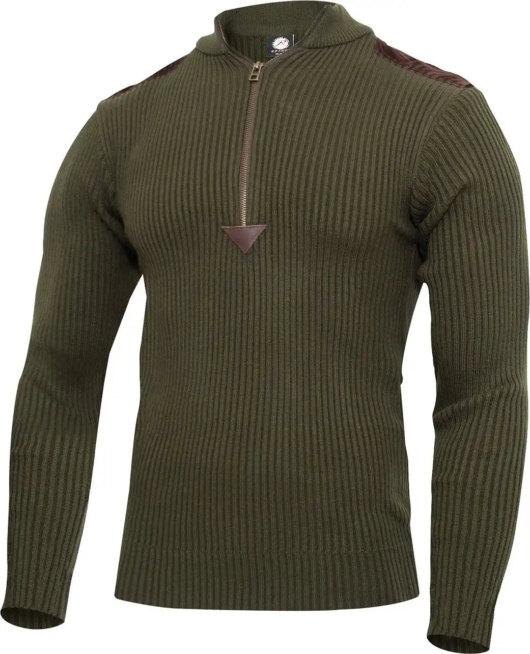Rothco Quarter Zip Acrylic Commando Sweater