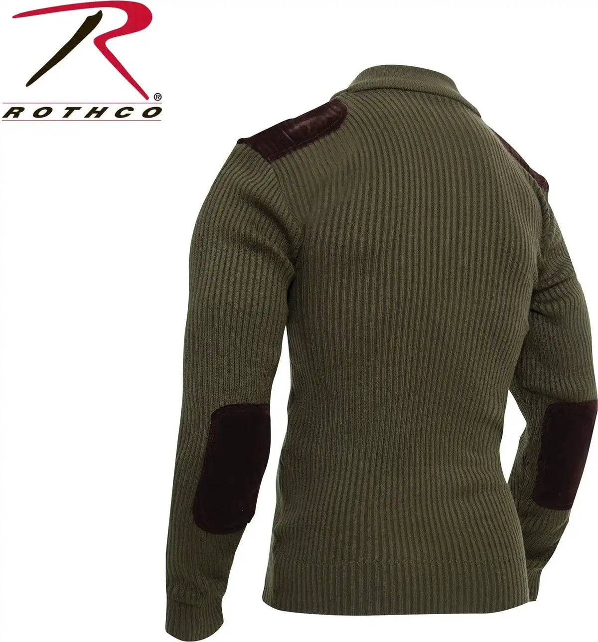 Rothco Quarter Zip Acrylic Commando Sweater