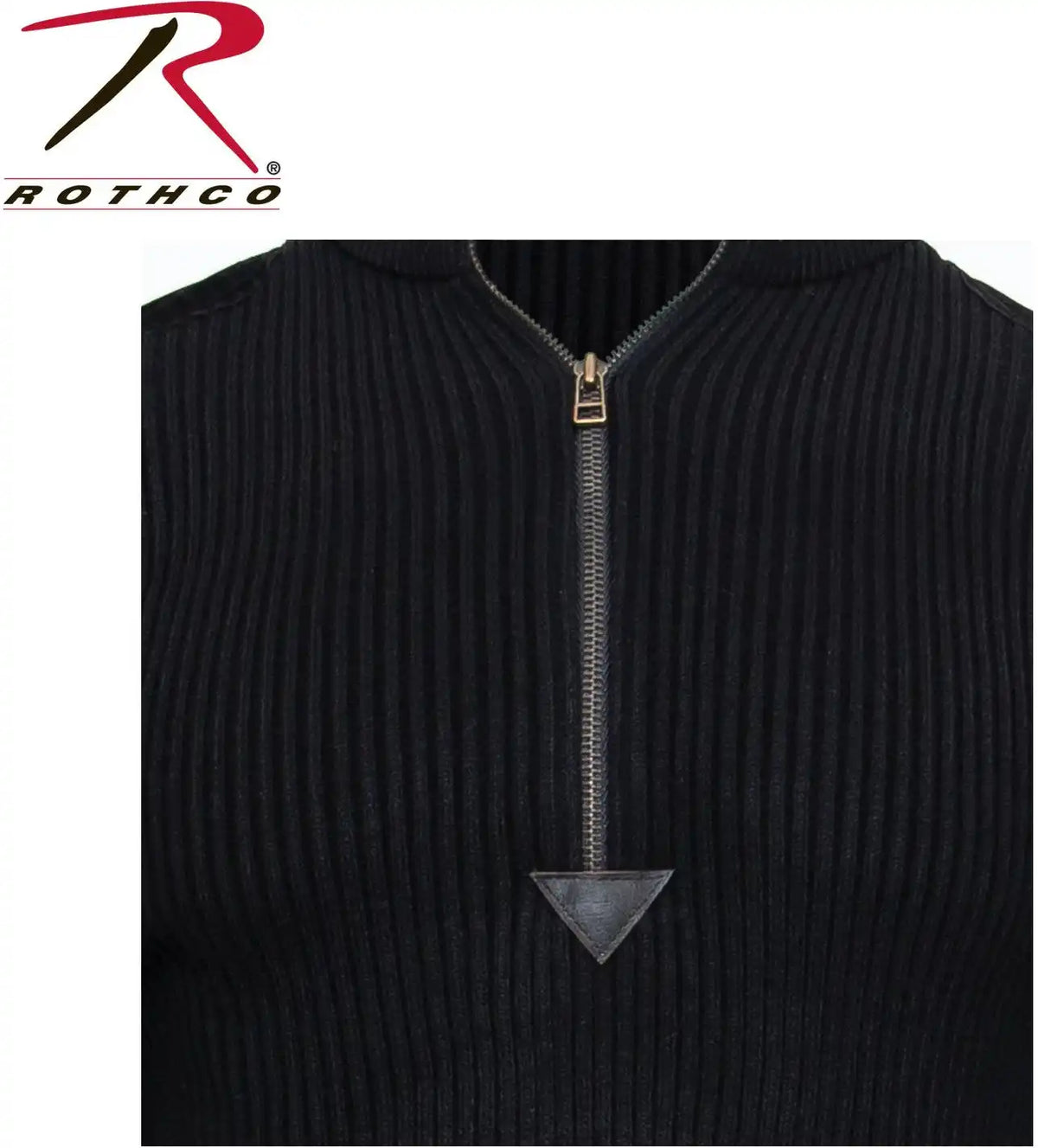 Rothco Quarter Zip Acrylic Commando Sweater