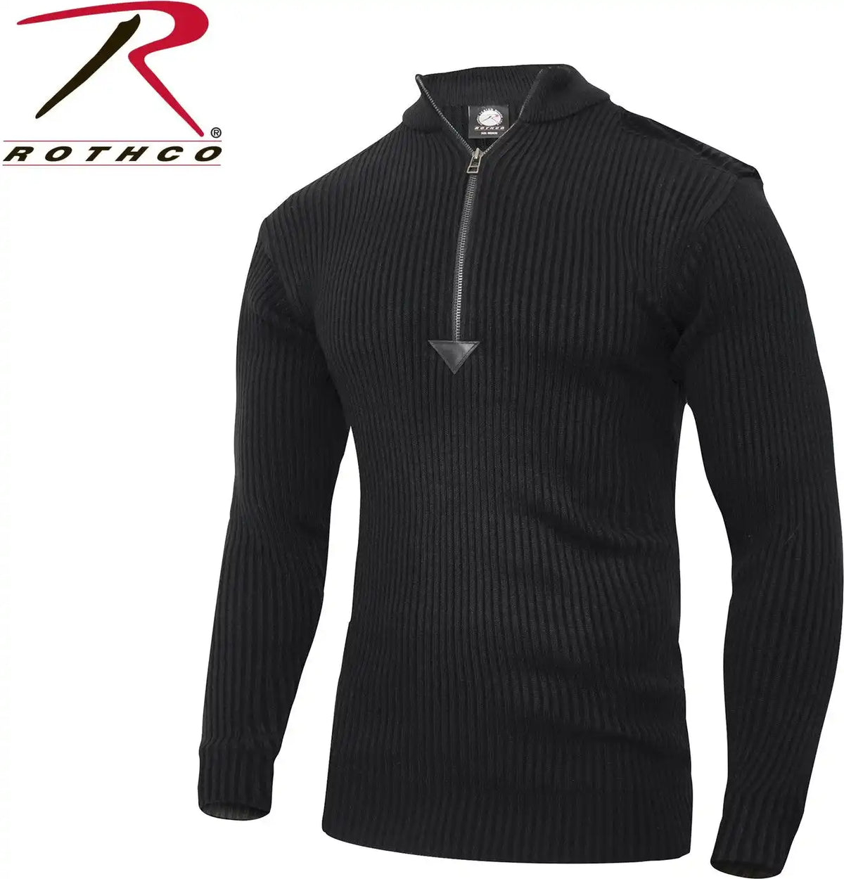 Rothco Quarter Zip Acrylic Commando Sweater