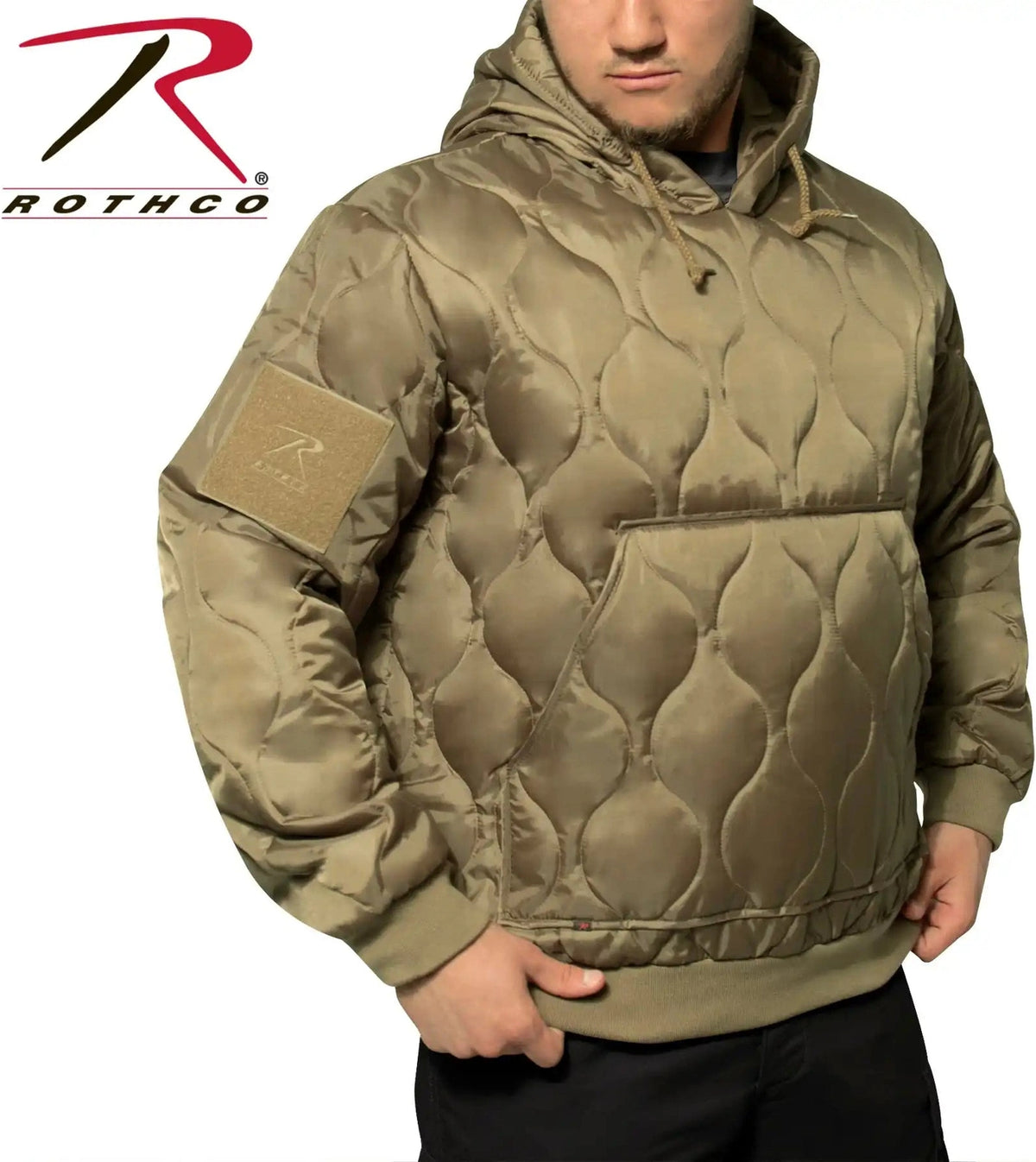 Rothco Quilted Woobie Hooded Sweatshirt
