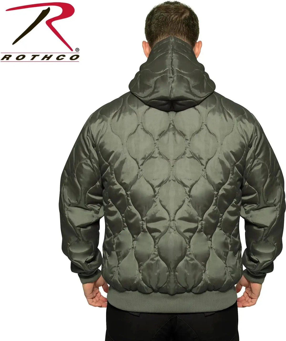 Rothco Quilted Woobie Hooded Sweatshirt