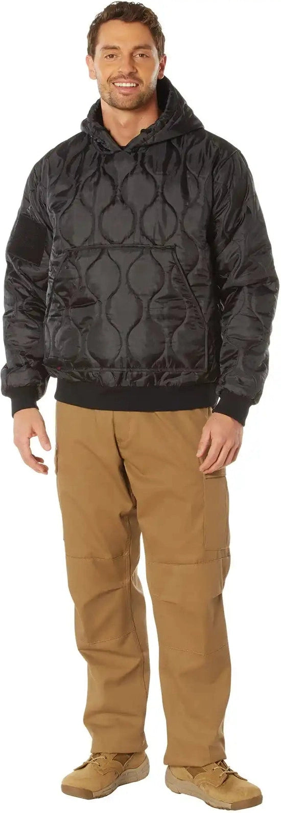 Rothco Quilted Woobie Hooded Sweatshirt