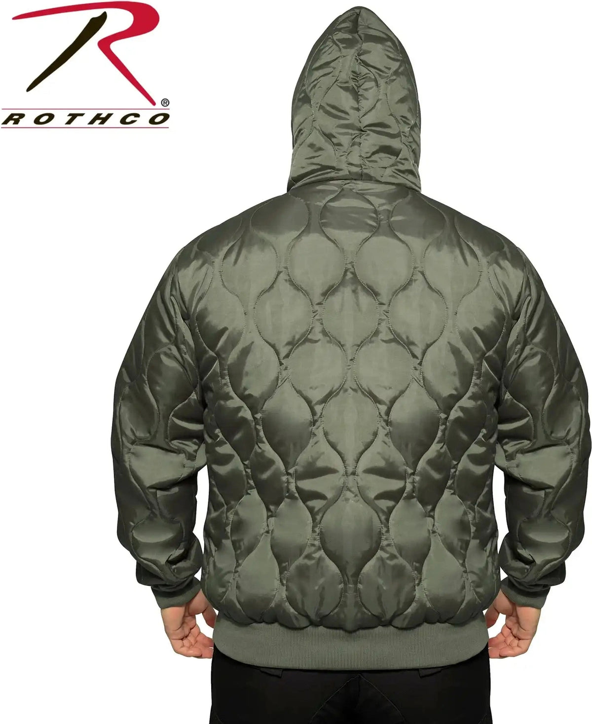 Rothco Quilted Woobie Hooded Sweatshirt