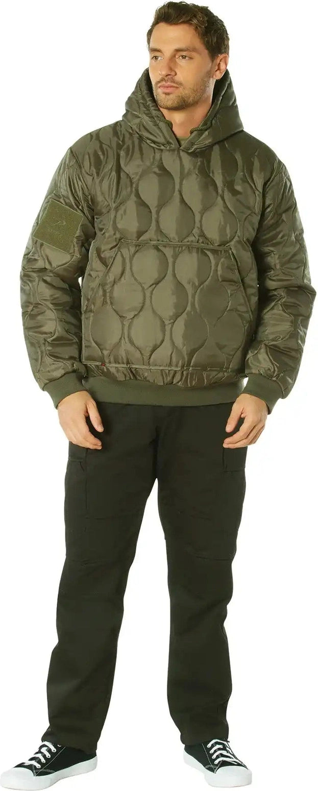 Rothco Quilted Woobie Hooded Sweatshirt