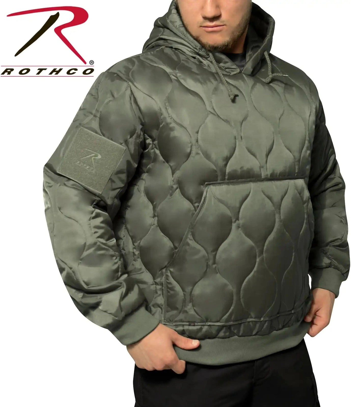 Rothco Quilted Woobie Hooded Sweatshirt
