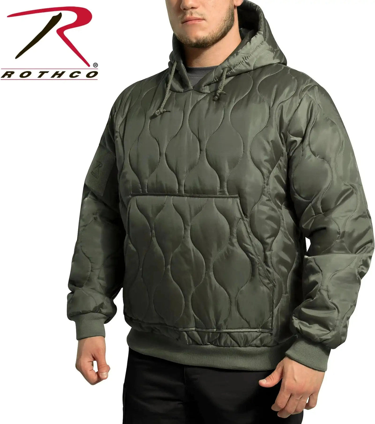 Rothco Quilted Woobie Hooded Sweatshirt