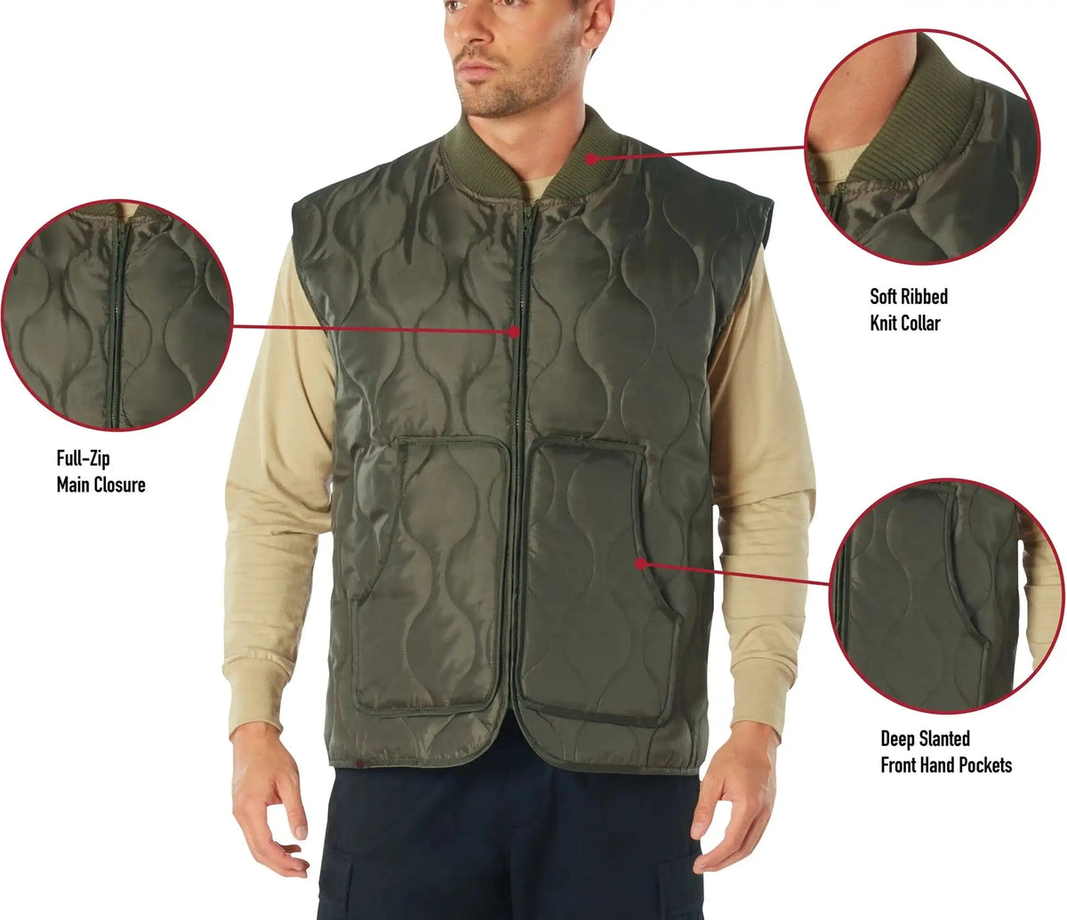 Rothco Quilted Woobie Vest