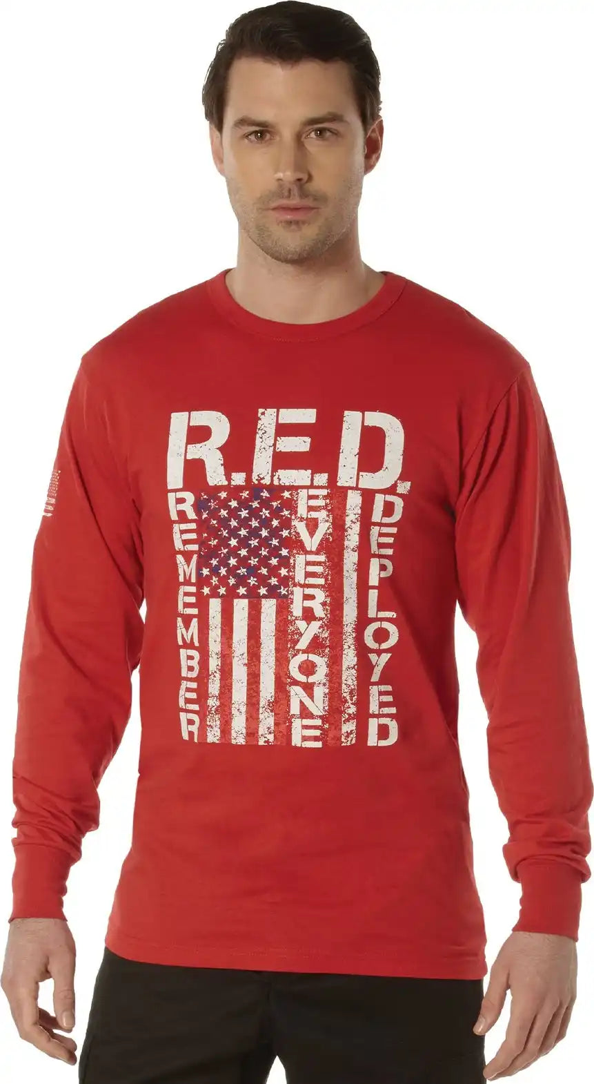 Rothco R.e.d. (remember Everyone Deployed) Long Sleeve t Shirt