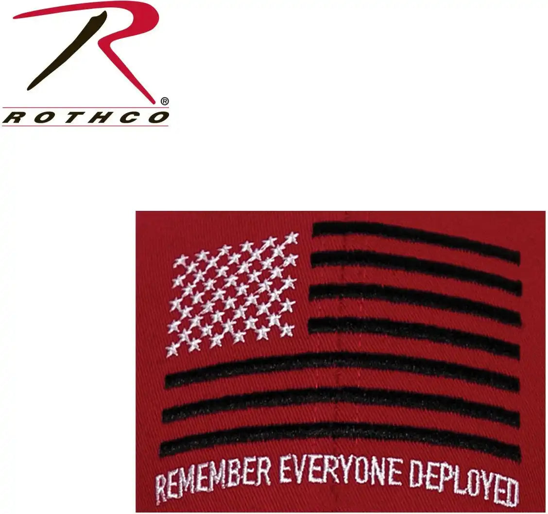 Rothco R.e.d. (remember Everyone Deployed) Low Profile Cap