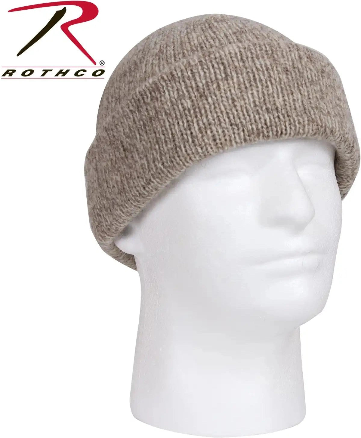 Rothco Ragg Wool Watch Cap Tan / one Size