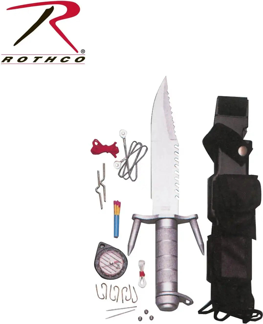 Rothco Ramster Survival Kit Knife
