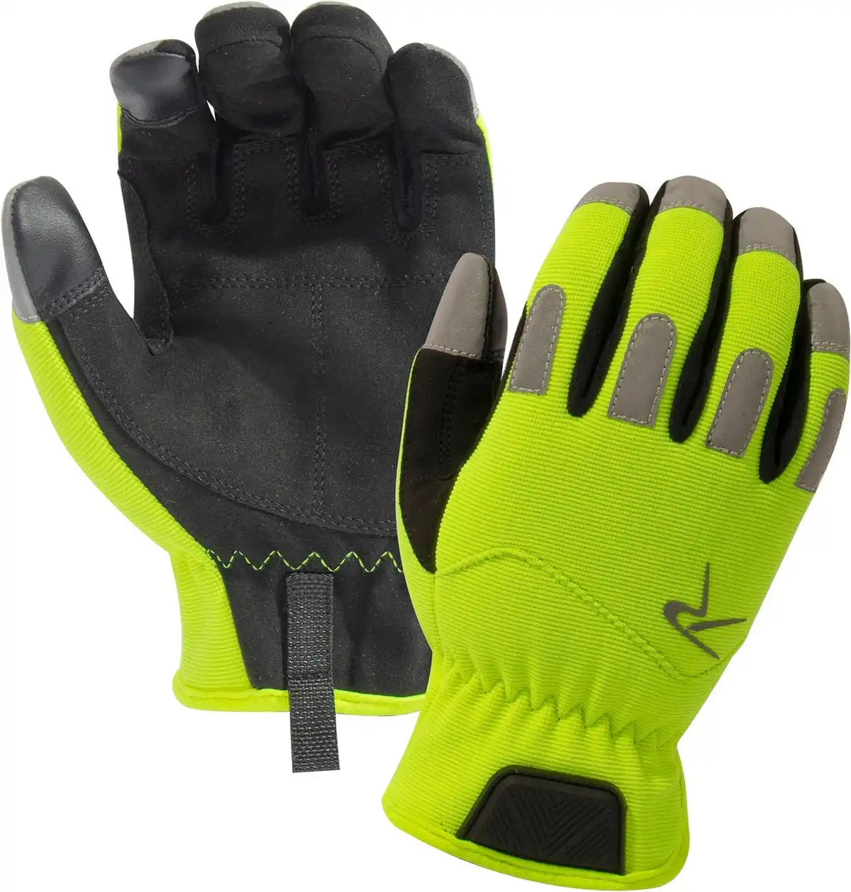 Rothco Rapid Fit Duty Gloves Safety Green / Xs