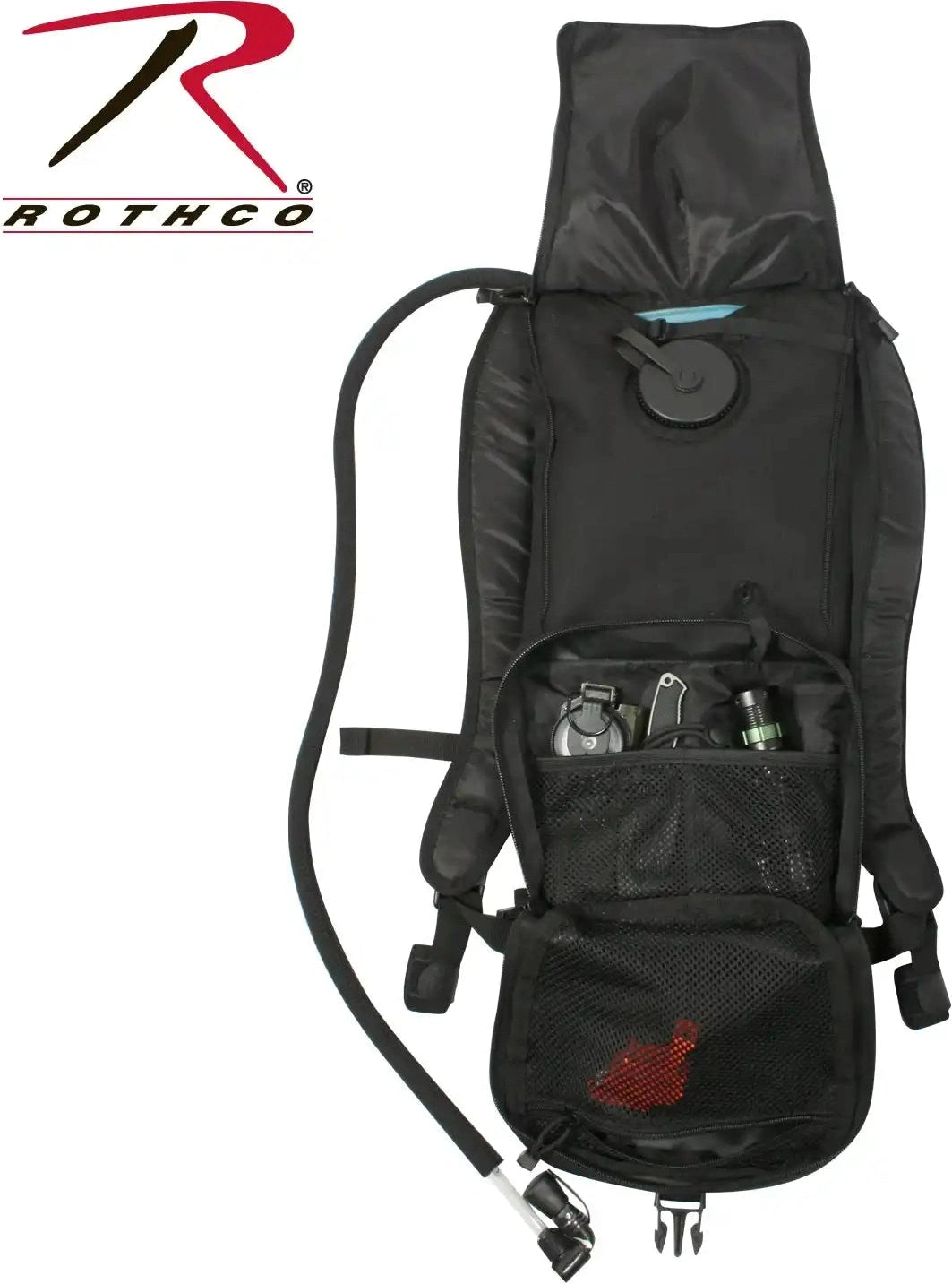 Rothco Rapid Trek Hydration Pack Black