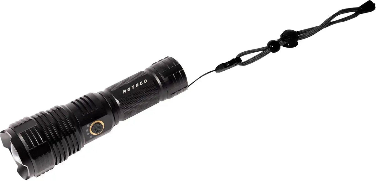 Rothco Rechargeable Led Tactical Task Light with Zoom 1500 Lumens