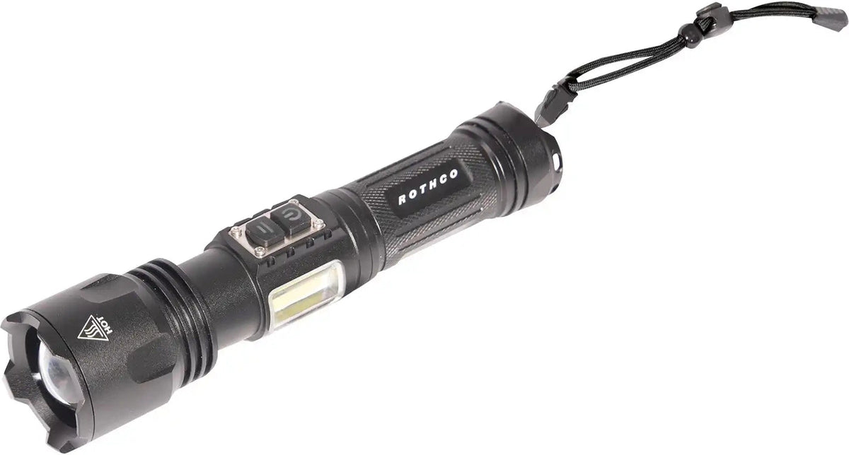 Rothco Rechargeable Led Tactical Task Light with Zoom 2000 Lumens