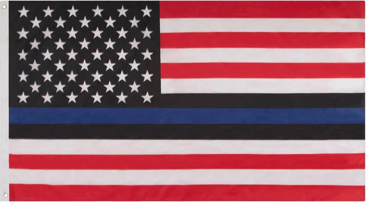 Rothco Red White and Blue Thin Line us Flag 3’ x 5’