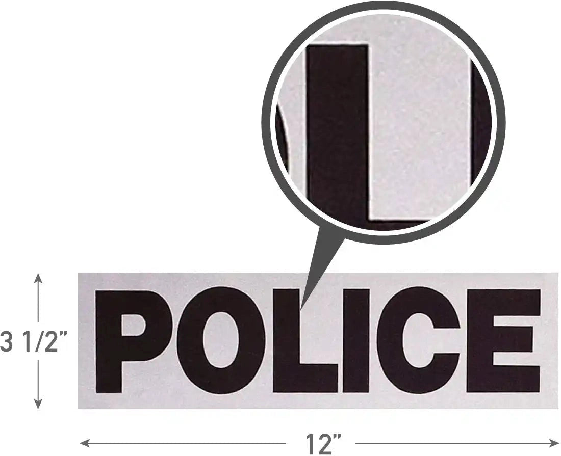 Rothco Reflective Police Patch