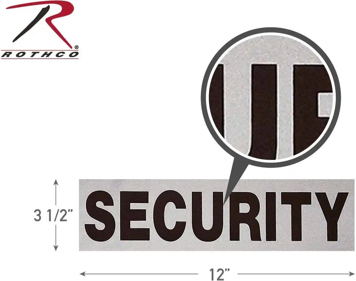 Rothco Reflective Security Patch