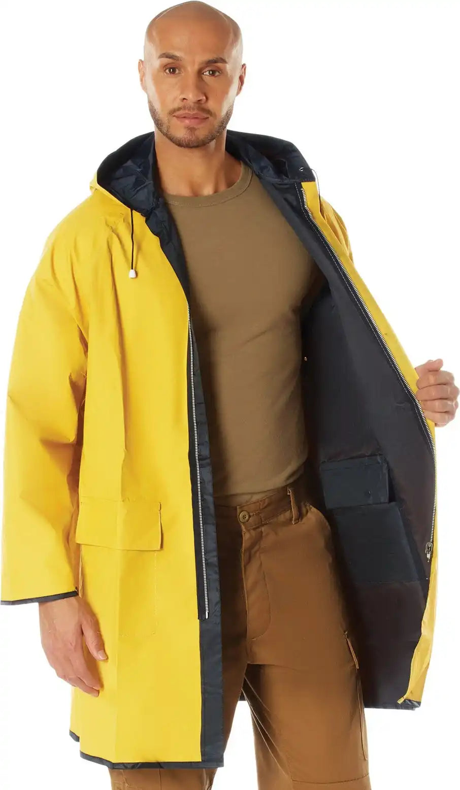 Rothco Reversible 3/4 Length Rain Parka
