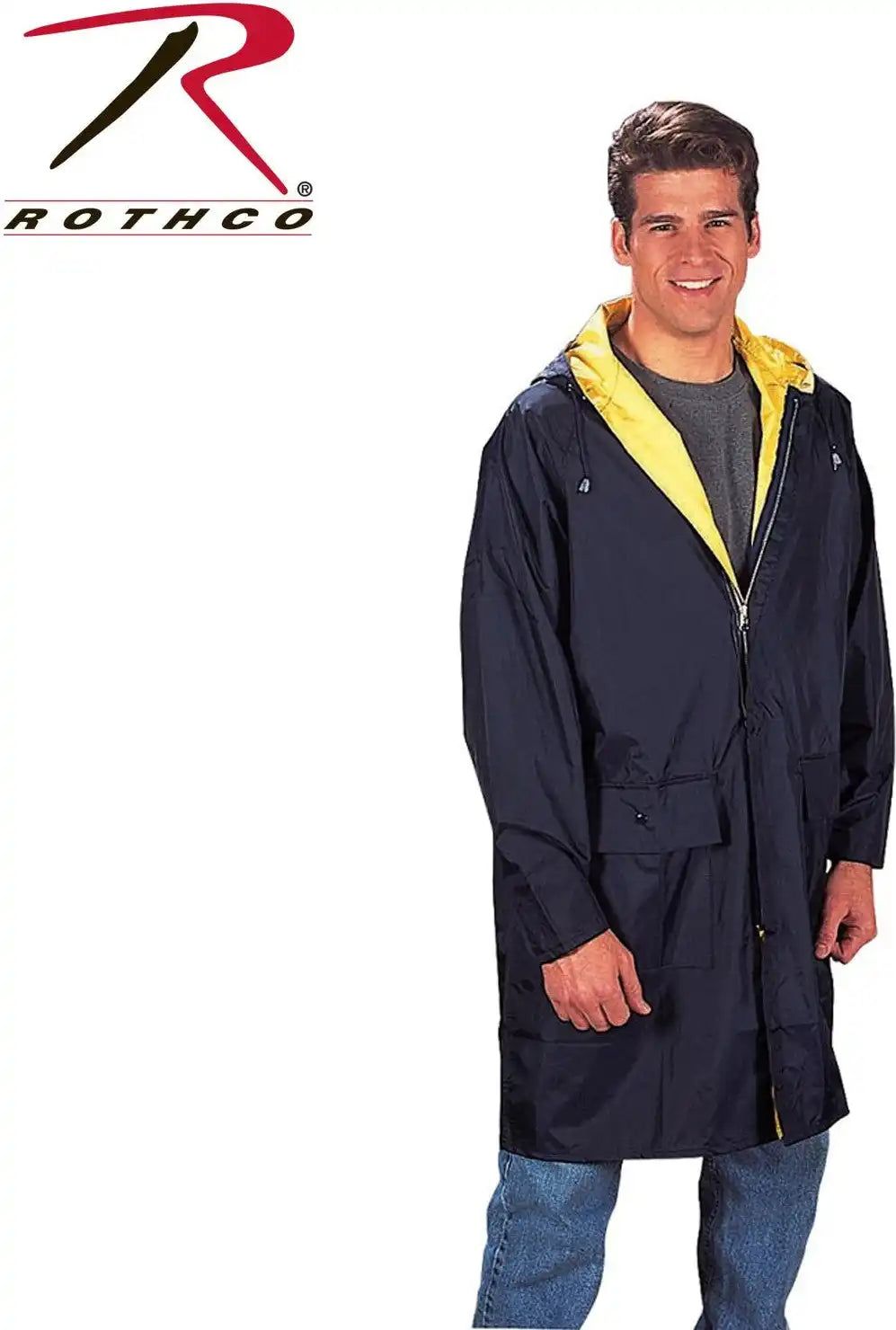 Rothco Reversible 3/4 Length Rain Parka