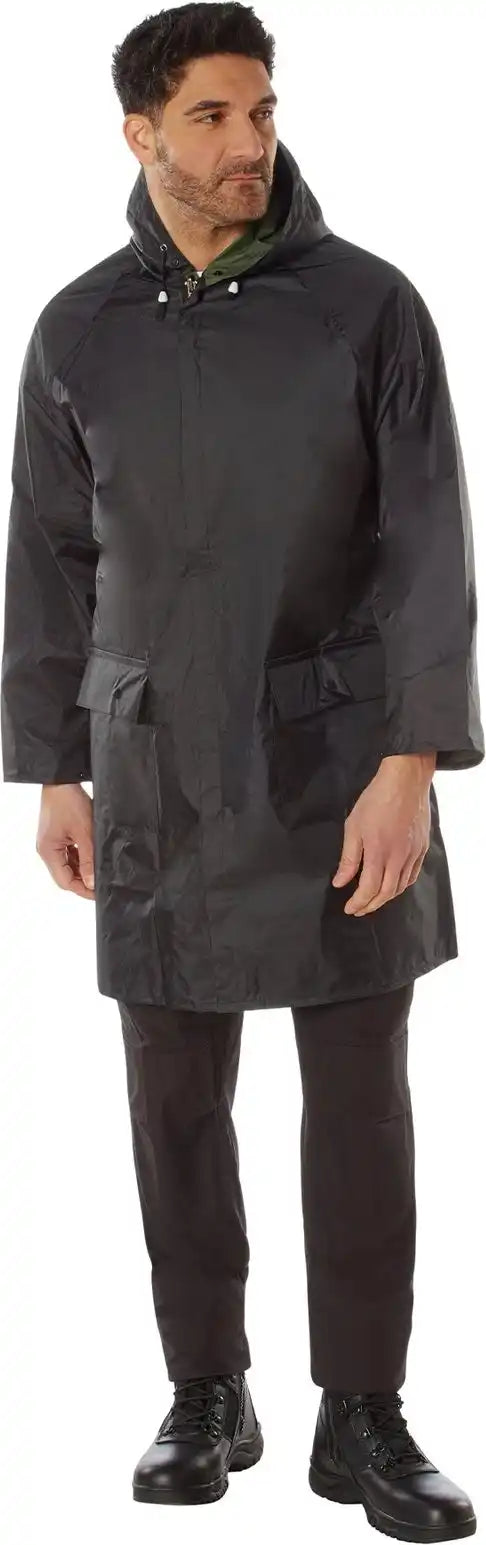 Rothco Reversible 3/4 Length Rain Parka