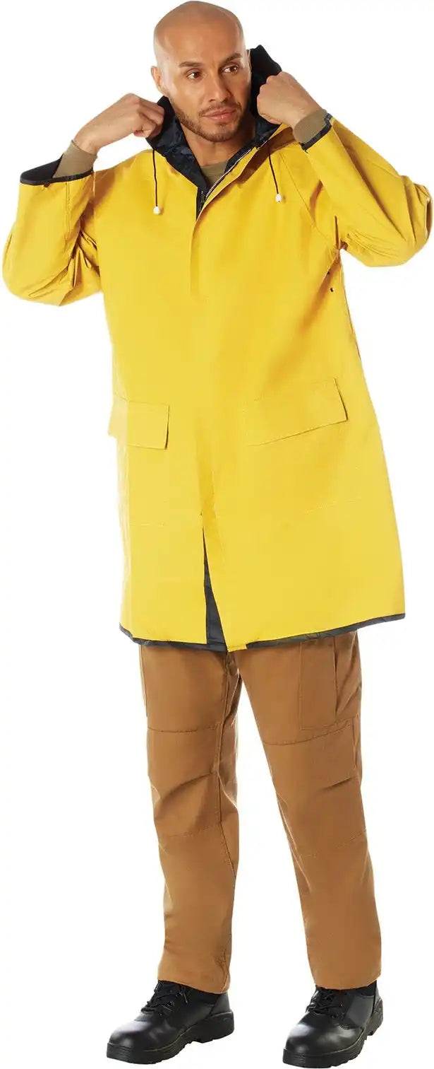 Rothco Reversible 3/4 Length Rain Parka