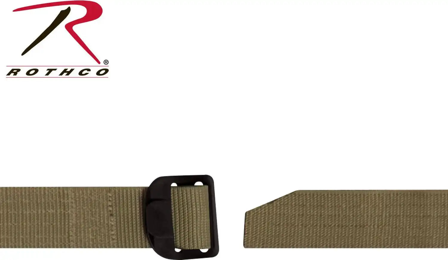 Rothco Reversible Airport Friendly Riggers Belt Black / Coyote