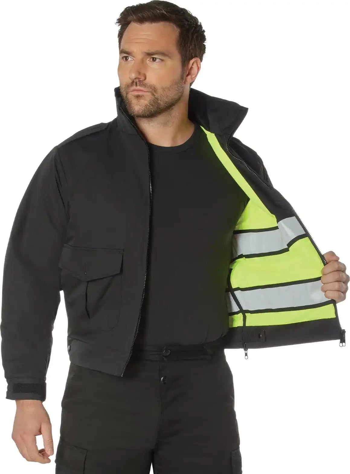 Rothco Reversible Hi Visibility Uniform Jacket
