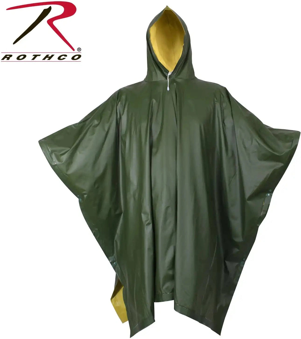 Rothco Reversible Rubberized Poncho one Size