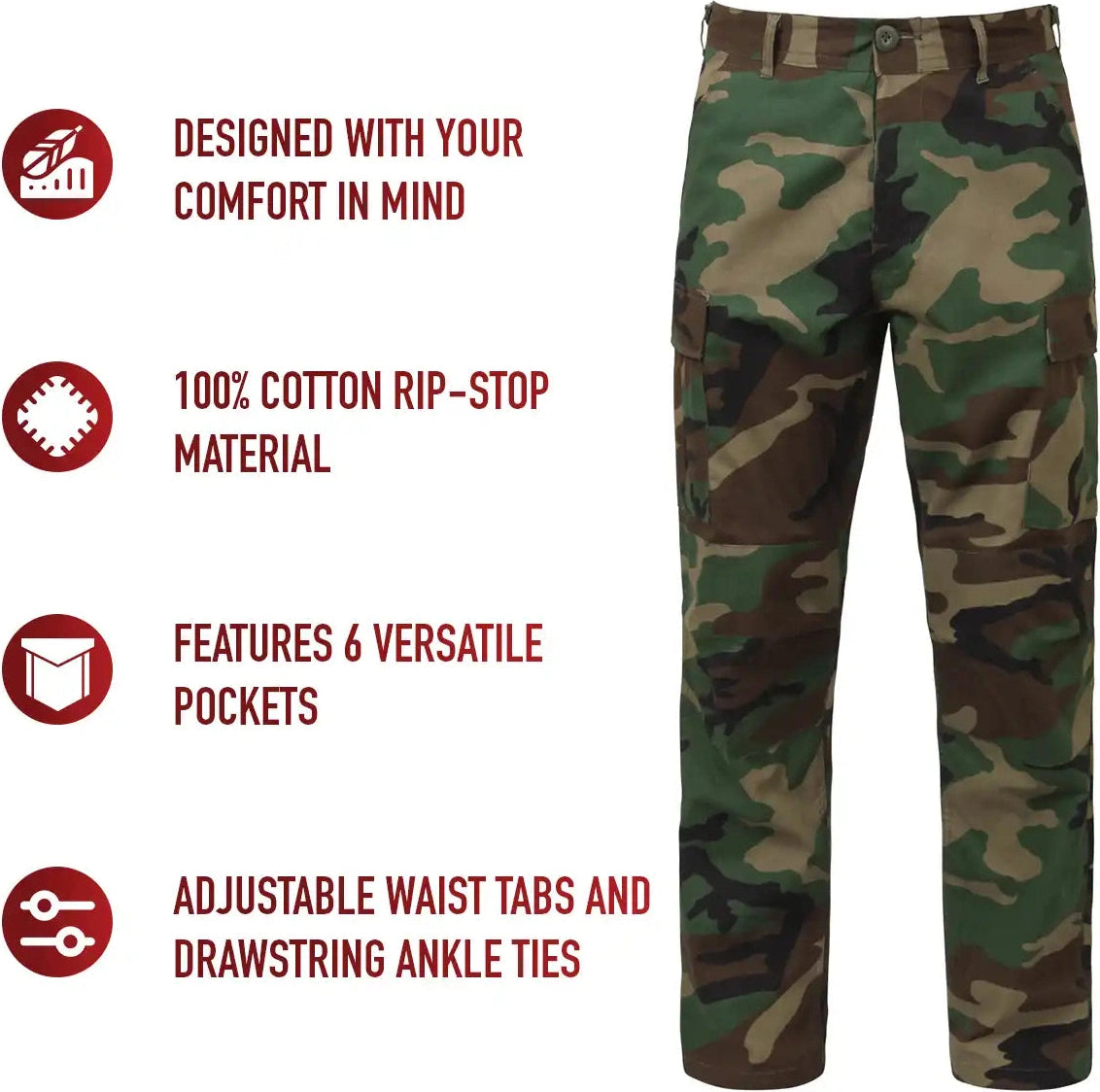 Rothco Rip Stop Bdu Pants