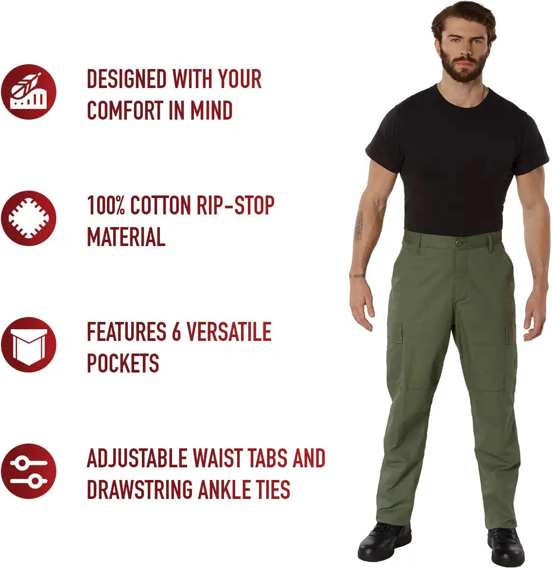 Rothco Rip Stop Bdu Pants