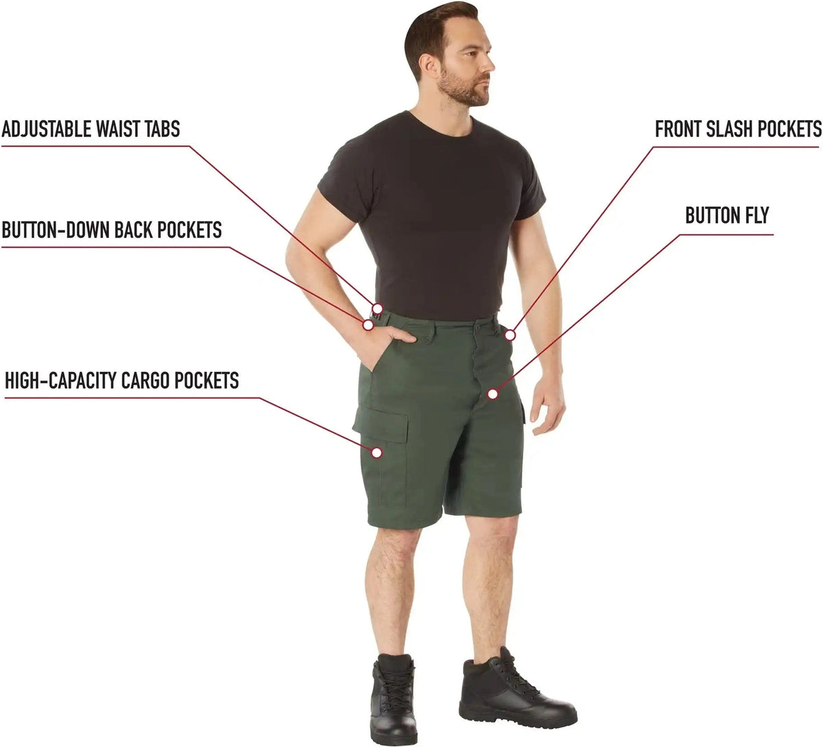 Rothco Rip Stop Bdu Shorts