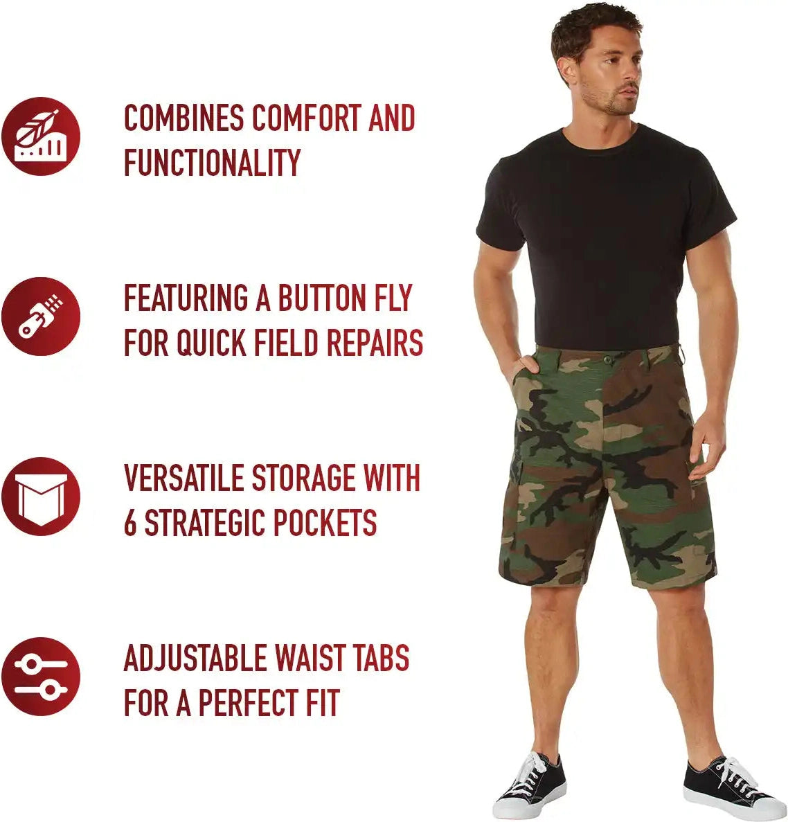 Rothco Rip Stop Bdu Shorts