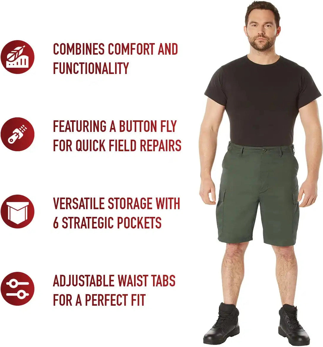Rothco Rip Stop Bdu Shorts