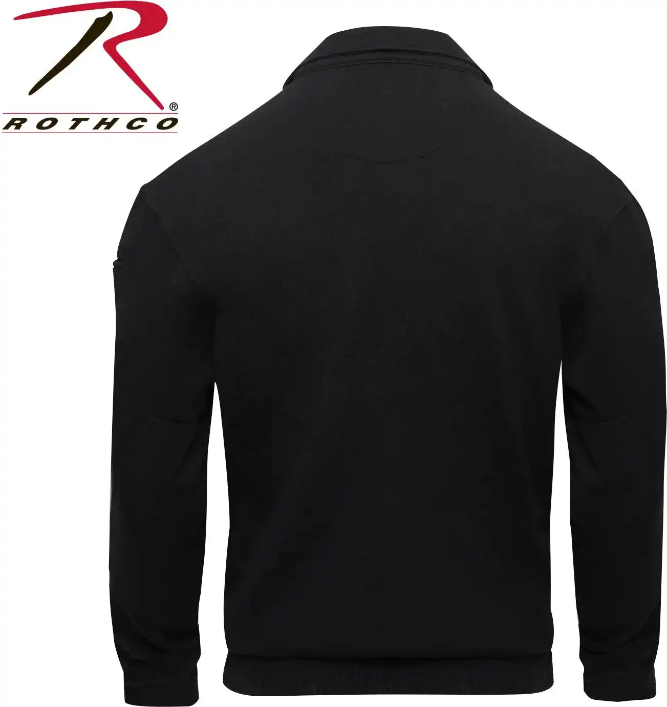 Rothco Security 1/4 Zip Job Shirt Black