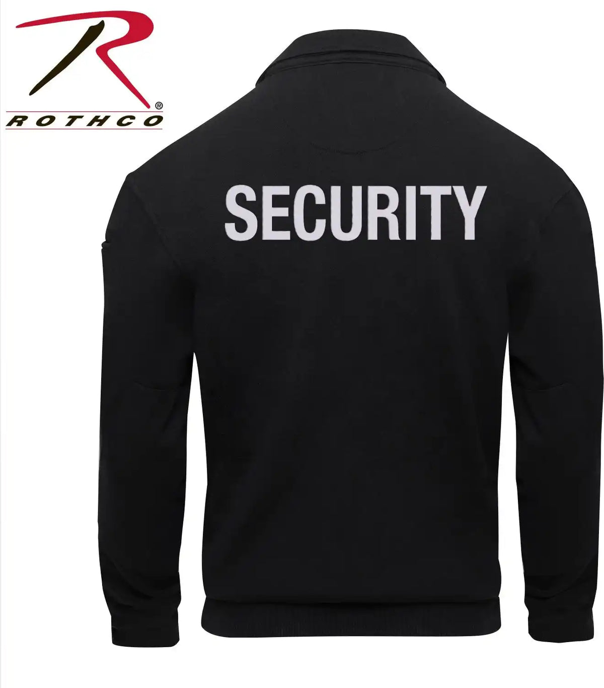 Rothco Security 1/4 Zip Job Shirt - Black