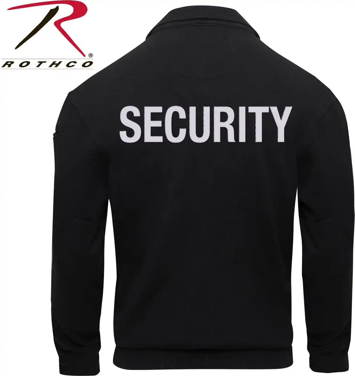 Rothco Security 1/4 Zip Job Shirt - Black