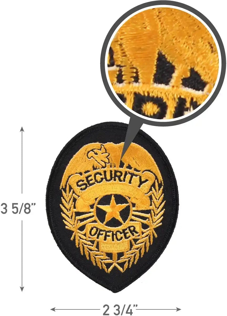 Rothco Security Patch Black / Gold