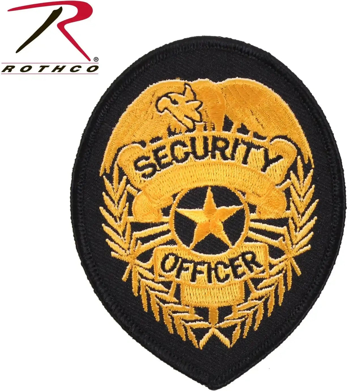 Rothco Security Patch Black / Gold