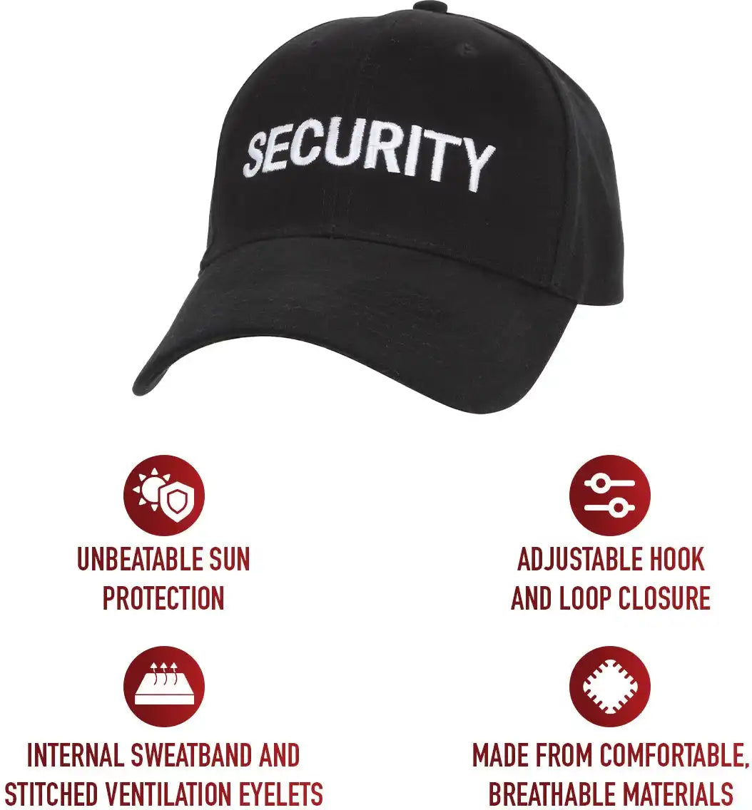 Rothco Security Supreme Low Profile Insignia Cap